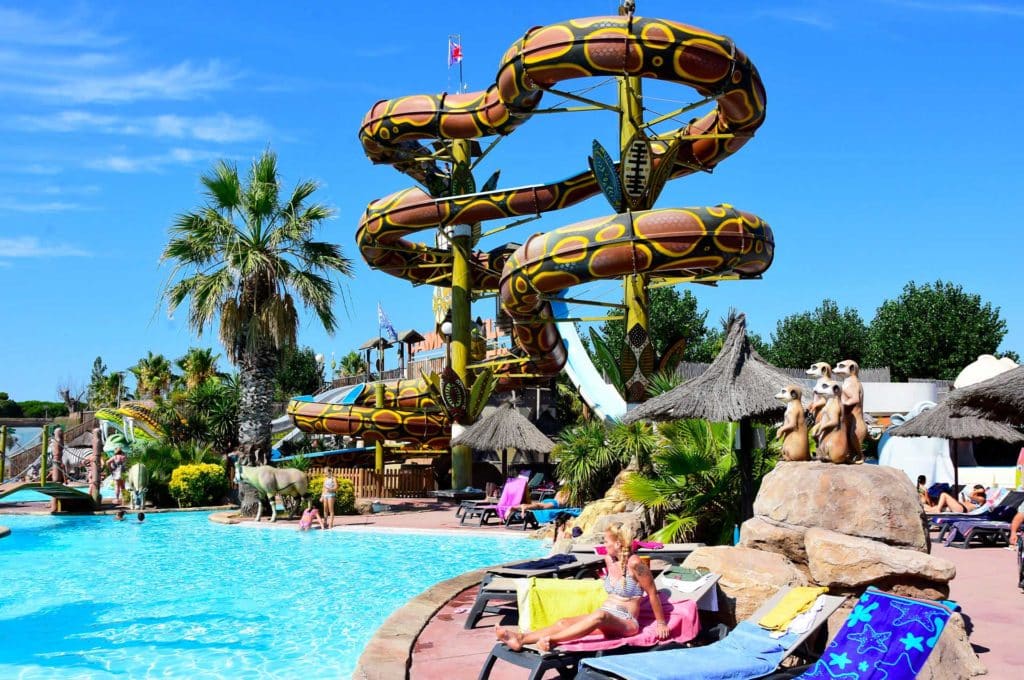 camping parc aquatique Cap d'Agde