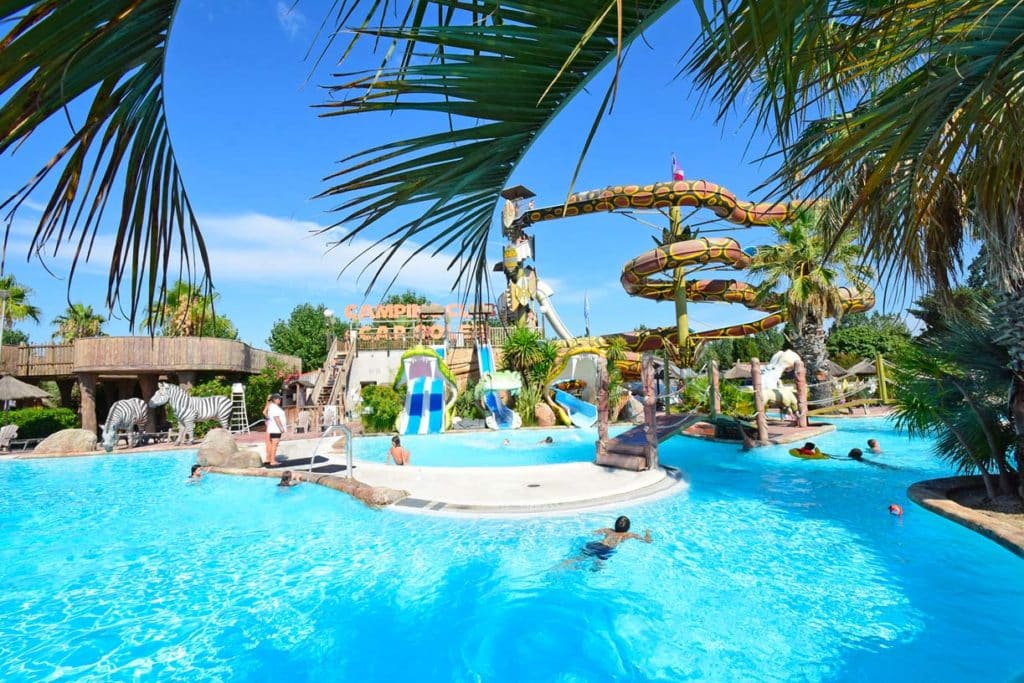 camping vias avec piscine