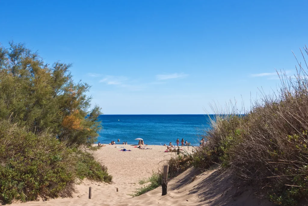 camping 4 étoiles près de la plage de Portiragnes, dans l'Hérault